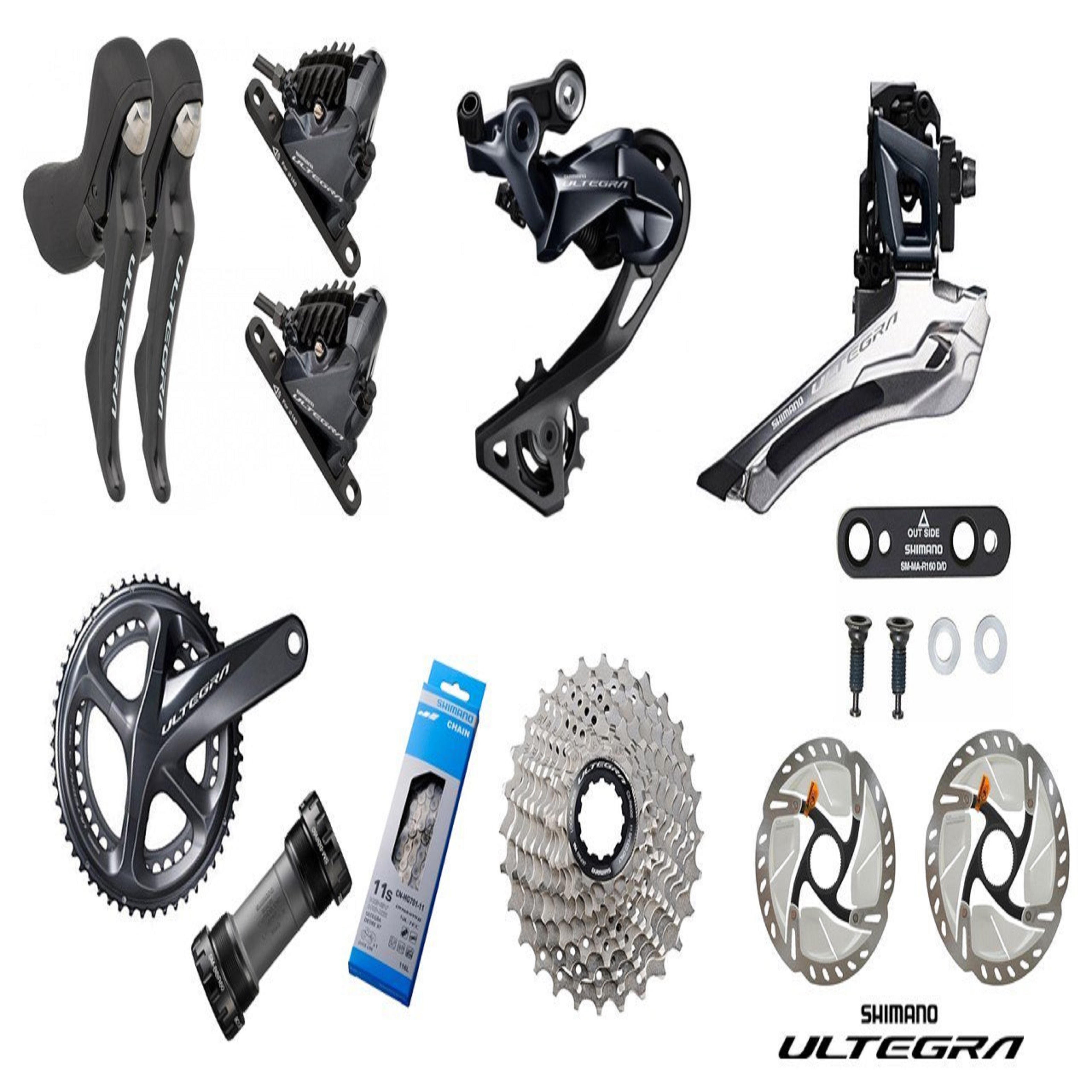 GRUPO ULTEGRA R8020 DISCO 52-36T 11-32T 11VEL